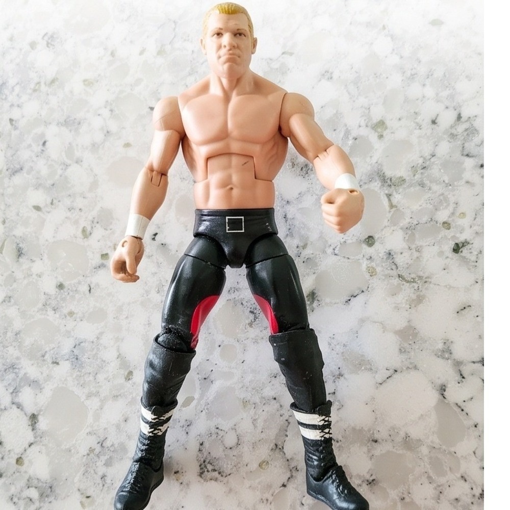 2010 WWE Triple H Action Figure Jakks Pacific Black Red Wrestling 7 " Series 4